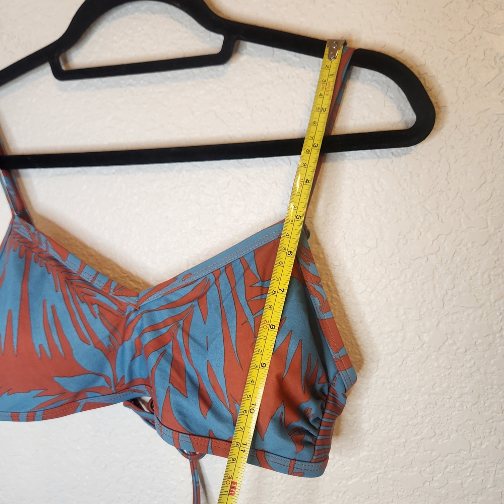 Kona Sol Women's Bralette Bikini Top Multicolor Floral Tropical Print S - Picture 2 of 13
